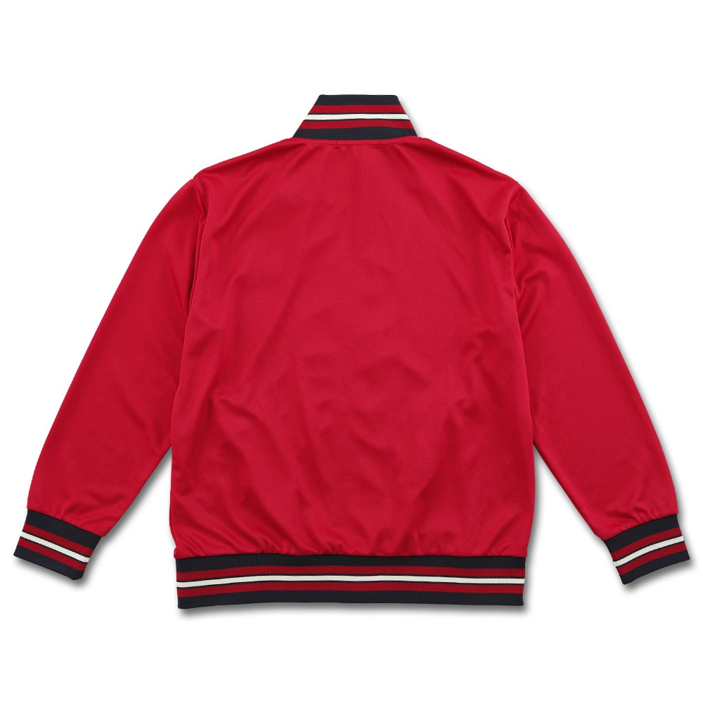 美品 ショット トラックジャケット シープスキン ストライプ 赤 メンズ リブ 美品 ショット トラックジャケット シープスキン ストライプ 赤 メンズ